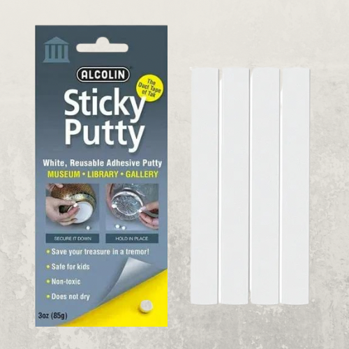 Clear Sticky Tack Poster Putty Museum Putty