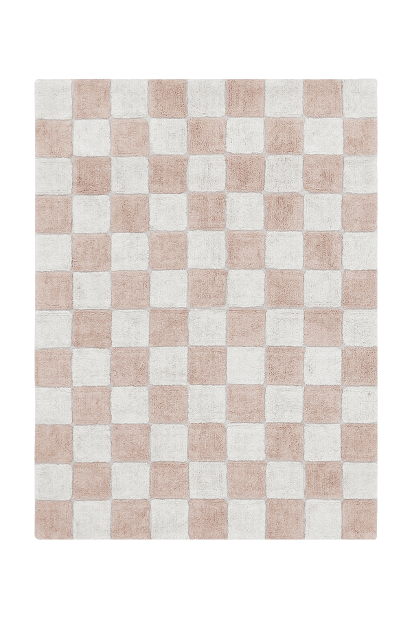 Checkered Washable Rug