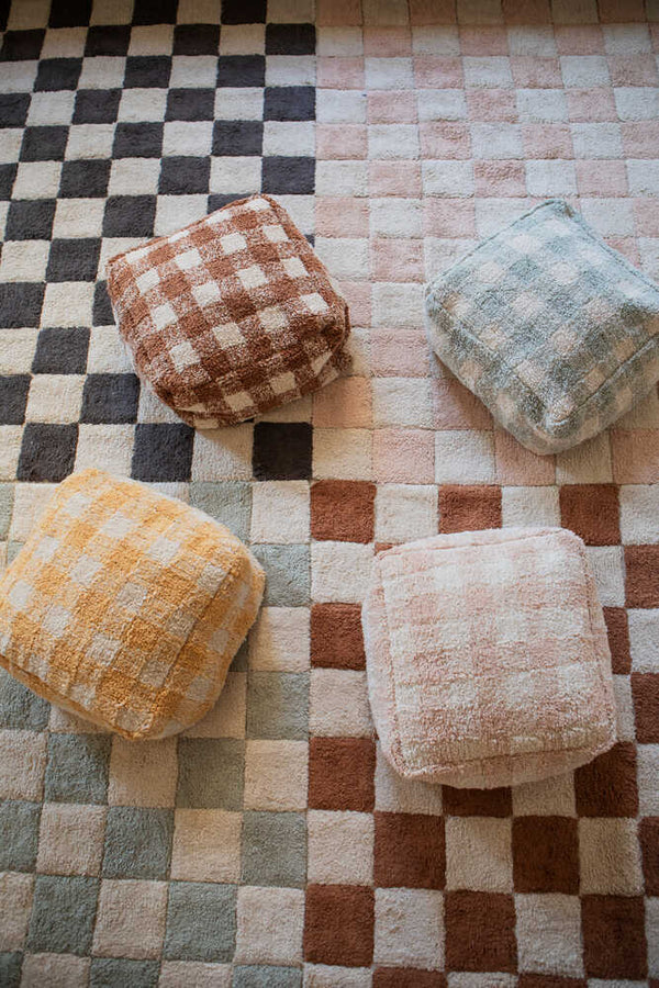Checkered Washable Rug