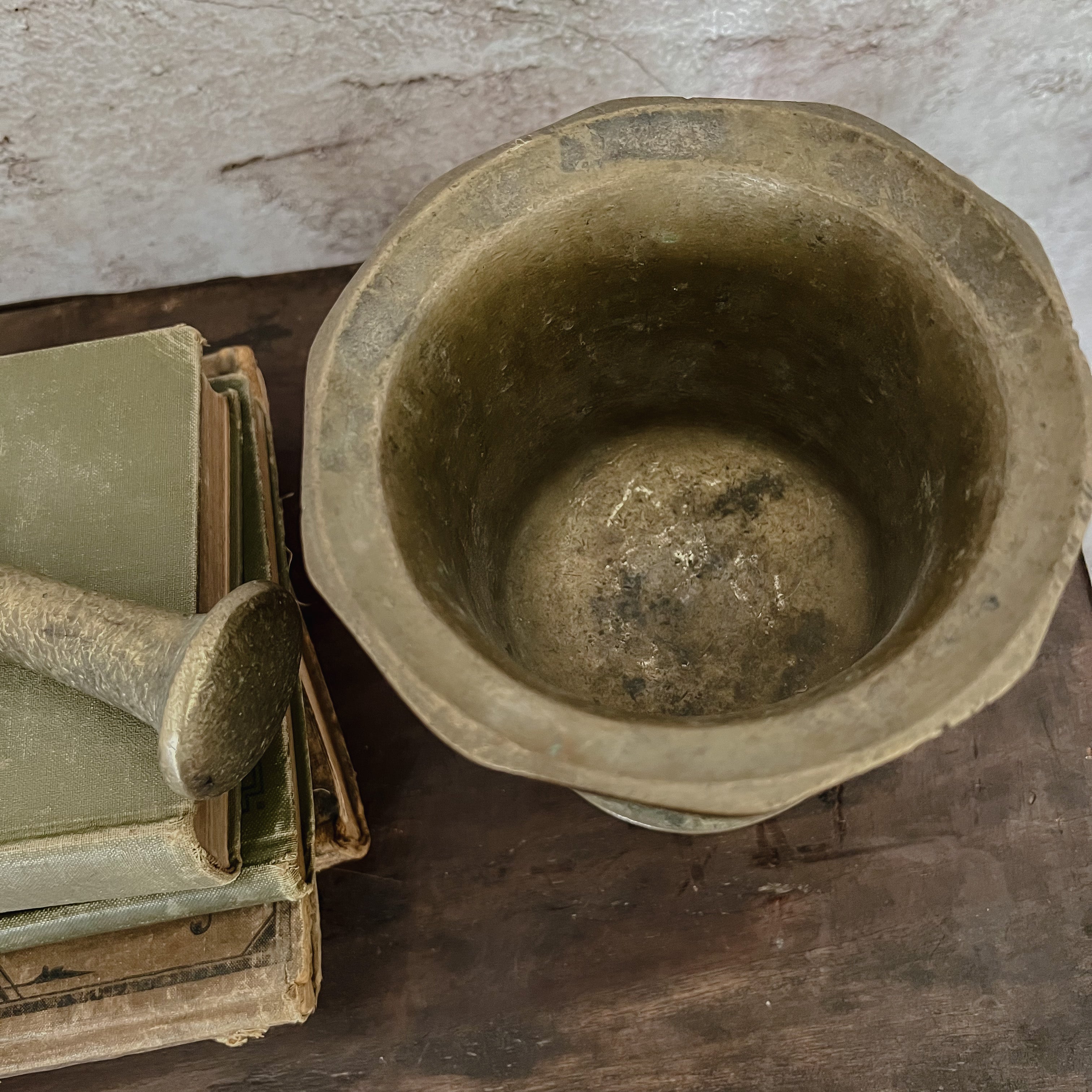 Vintage Brass Mortar hotsell and Pestle, Antique Brass Mortar and Pestle