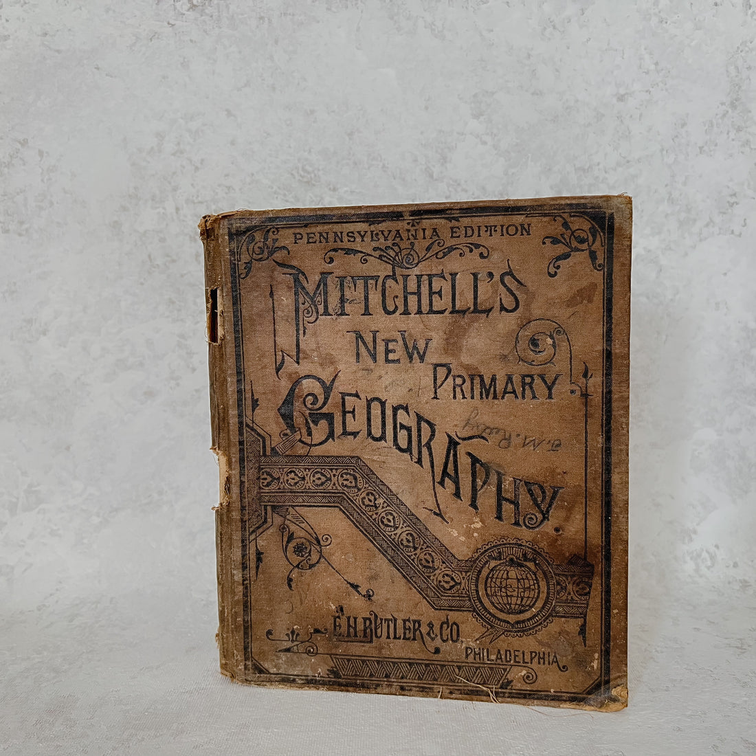 Antique Geography Book