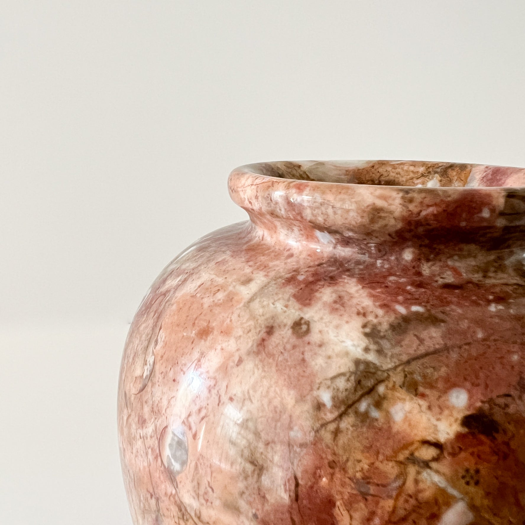 Alva Vintage Marble Vase
