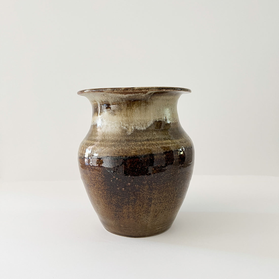 Earth Tone Glazed Vase