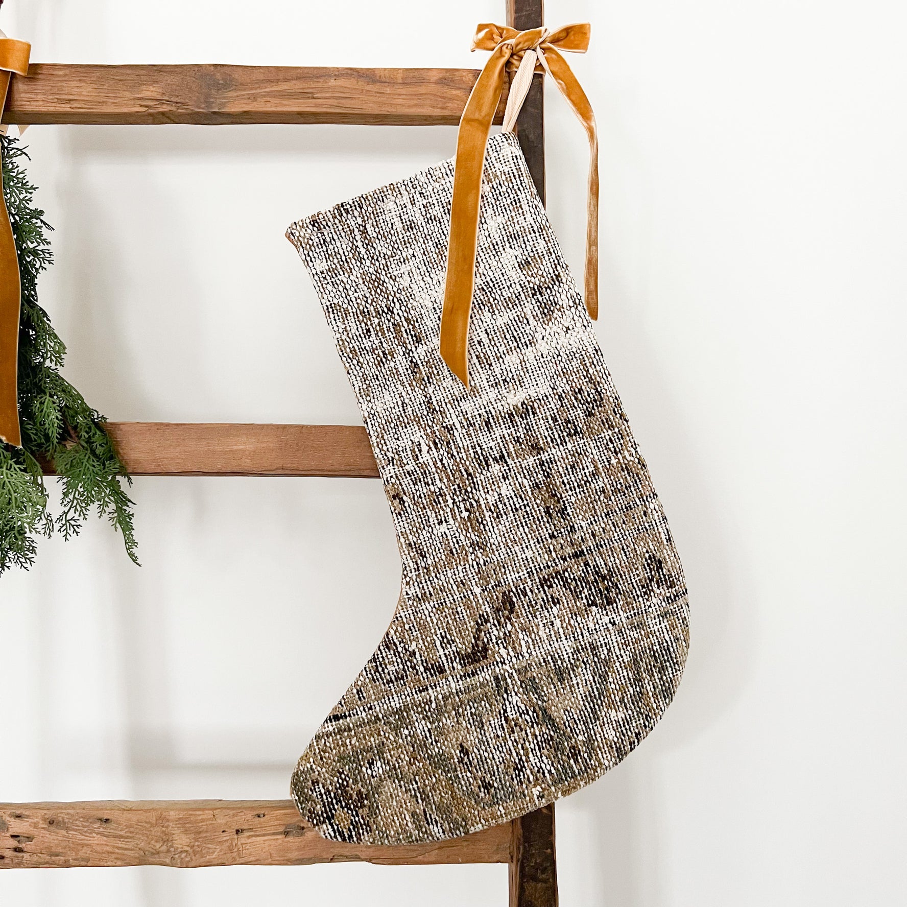 Noelle Antique Kilim Christmas Stocking